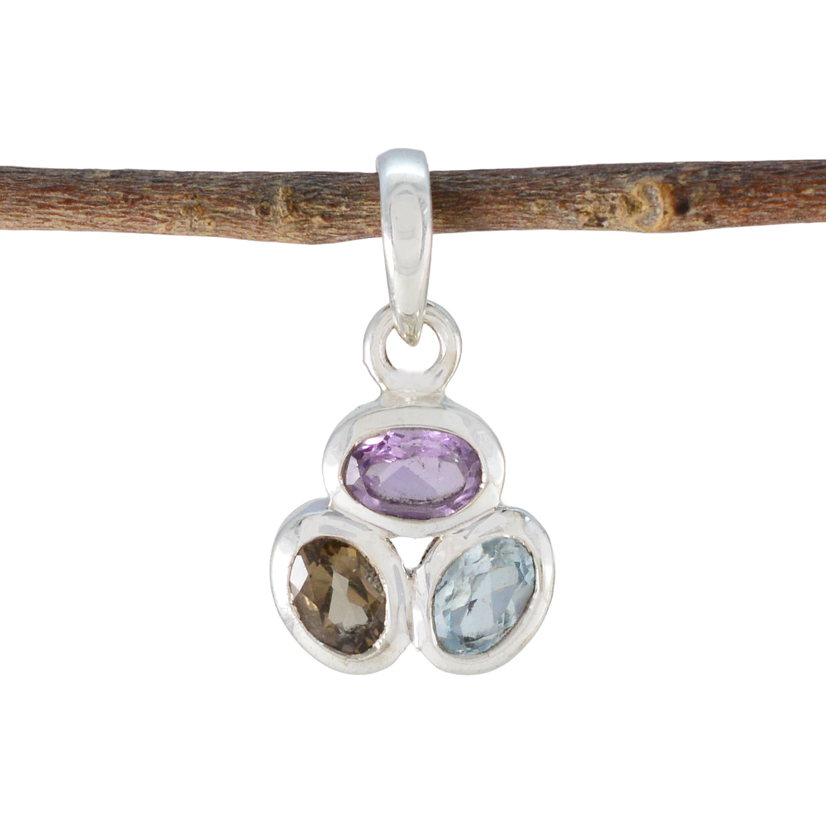 Ling Multicolor Gemstone Pendant for Every Occasion Multi Stone multicolor Multicolor