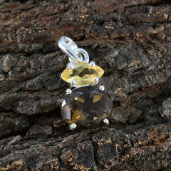 Yasmine Multicolor Gemstone Pendant for Everyday Glam