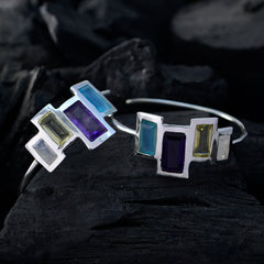 Constanza Multicolor Gemstone Stud Earrings for Every Occasion