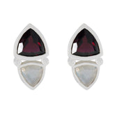 Rosa Multicolor Gemstone Stud Earrings for Every Occasion Multi multicolor Stud
