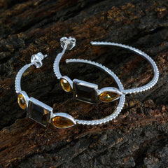 Stella Multicolor Gemstone Stud Earrings for Glam Looks