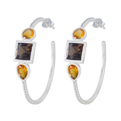 Stella Multicolor Gemstone Stud Earrings for Glam Looks Multi multicolor Stud