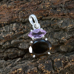 Layla Multicolor Heart Pendant Necklace with Gemstones