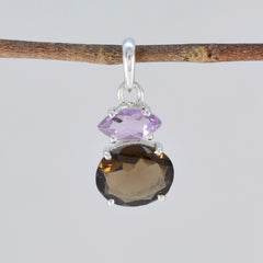 Layla Multicolor Heart Pendant Necklace with Gemstones