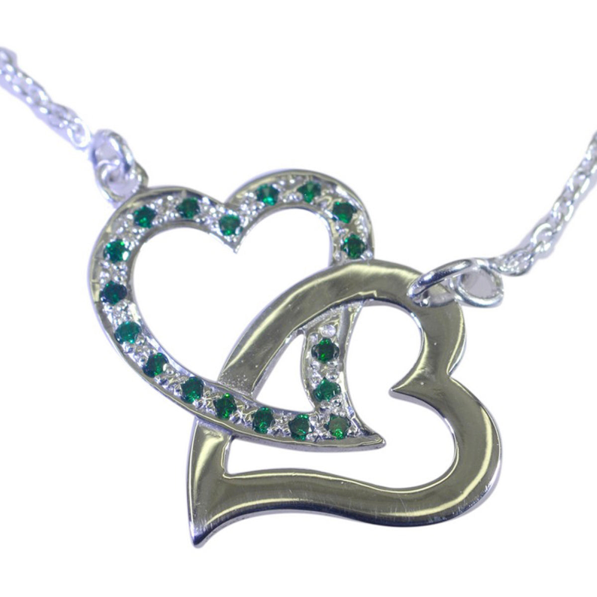 Mathilde Multicolor Heart Pendant for Stylish Looks Multi Stone multicolor Multicolor