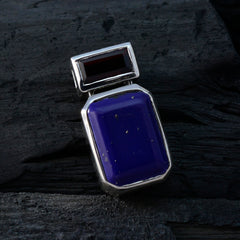 Bruna Multicolor Love Pendant with Gemstone Inlay