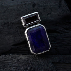 Andrea Multicolor Modern Pendant with Gemstone Design