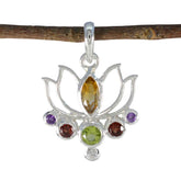 Sofía Multicolor Pendant Jewelry with Gemstone Design Multi Stone multicolor Multicolor