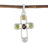 Autumn Multicolor Pendant Jewelry - Everyday Glam Multi Stone multicolor Multicolor