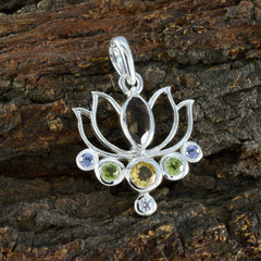 Mariana Multicolor Pendant Jewelry - Lotus Design