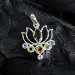 Mariana Multicolor Pendant Jewelry - Lotus Design