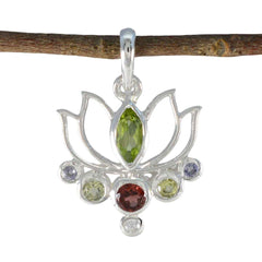 Renata Multicolor Pendant Jewelry with Gemstone Design Multi Stone multicolor Multicolor