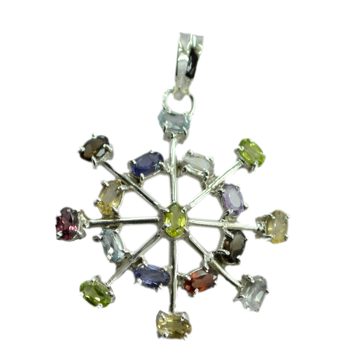 Florencia Multicolor Pendant Jewelry for Unique Style Multi Stone multicolor Multicolor