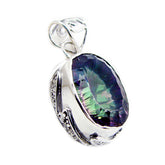 Rebeca multicolor Rope-Wire Statement Pendant Mystic Quartz multicolor Multicolor