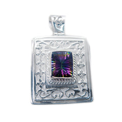 Laura Multicolor Retro Pendant for Vibrant Style Mystic Quartz multicolor Multicolor