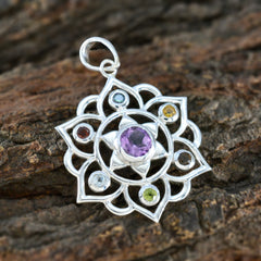 Penelope Multicolor Rope Pendant – Colorful Charm