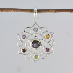 Zoe Multicolor Rope-Wire Pendant for Vibrant Style