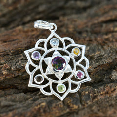 Zoe Multicolor Rope-Wire Pendant for Vibrant Style