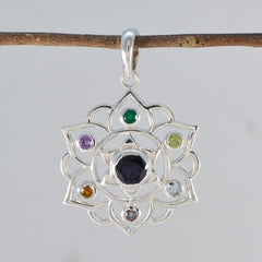 Lucia Multicolor Rope Wire Pendant for Everyday Wear