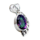 Dayana Multicolor Rope-Wire Pendant for Everyday Glam Mystic Quartz multicolor Multicolor