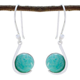 Scarlett Multicolor Solitaire Dangle Earrings Jasper multicolor Dangle