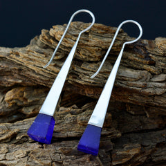 Penelope Multicolor Solitaire Dangle Earrings