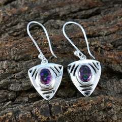 Sophia Multicolor Solitaire Dangle Earrings for Any Occasion