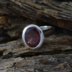 Lili Multicolor Solitaire Ring with Pink Gemstone