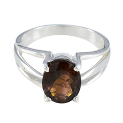 Laura Multicolor Solitaire Ring - Stunning Gemstone Elegance Tourmaline Multicolor