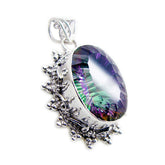Aisha multicolor Rope-Wire Statement Pendant Mystic Quartz multicolor Multicolor