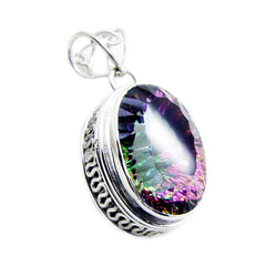 Aaliyah multicolor Rope-Wire Statement Pendant Mystic Quartz multicolor Multicolor