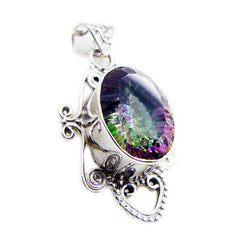Renata Multicolor Statement Pendant in Elegant Design Mystic Quartz multicolor Multicolor