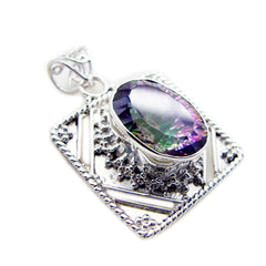 Camila multicolor Rope-Wire Statement Pendant