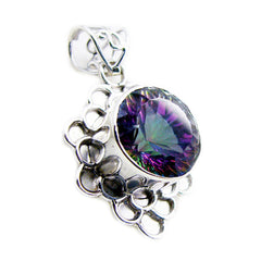 Giulia Multicolor Statement Pendant for Glamorous Style Mystic Quartz multicolor Multicolor