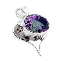 Nayara Multicolor Statement Pendant for Glamorous Looks Mystic Quartz multicolor Multicolor