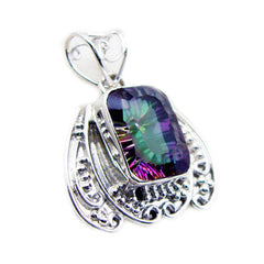 Ivy Multicolor Statement Pendant for Everyday Glam Mystic Quartz multicolor Multicolor