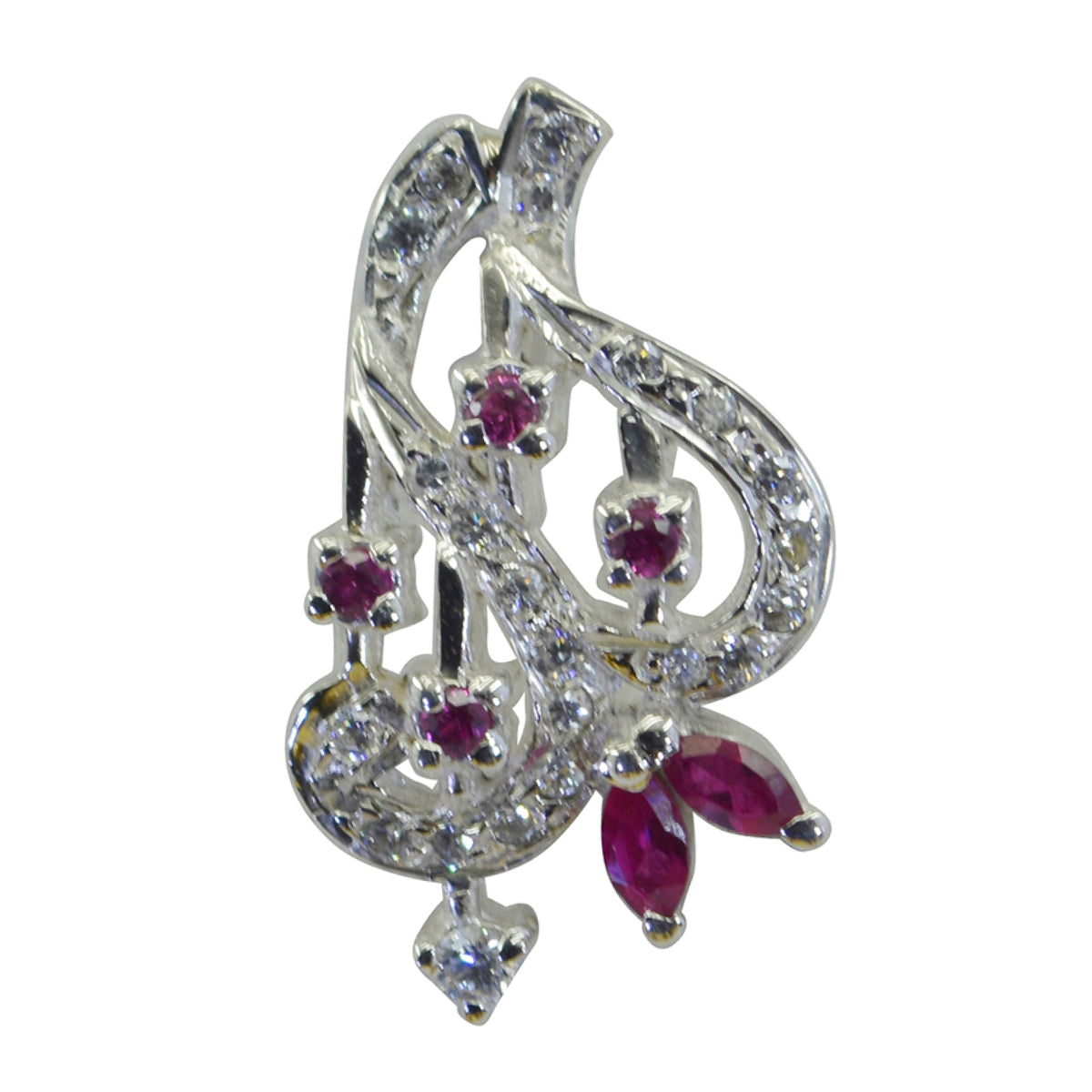 Eleanor Multicolor Statement Pendant for Glam Style Multi Stone multicolor Multicolor