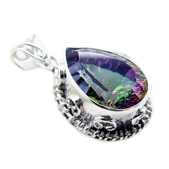 Hanna Multicolor Statement Pendant with Gemstone Shine