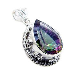 Hanna Multicolor Statement Pendant with Gemstone Shine Mystic Quartz multicolor Multicolor