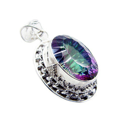 Sofía Multicolor Statement Pendant for Dazzling Style