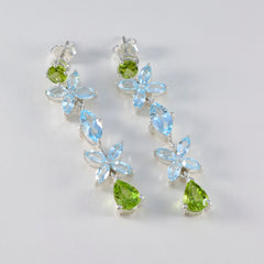 Charlotte Multicolor Stud Earrings for Everyday Glam