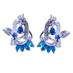 Clara Multicolor Stud Earrings for Everyday Glam