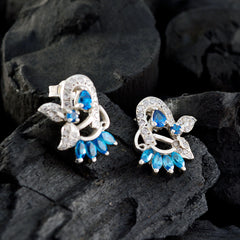 Clara Multicolor Stud Earrings for Everyday Glam