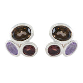 Chen Multicolor Stud Earrings for Every Occasion Multi multicolor Stud