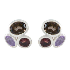 Chen Multicolor Stud Earrings for Every Occasion Multi multicolor Stud