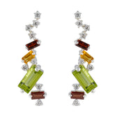 Antonia Multicolor Stud Earrings for Every Occasion Multi multicolor Stud