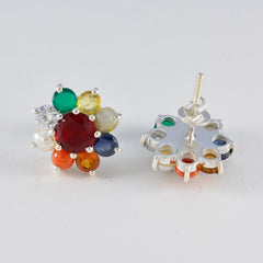 Maria Multicolor Stud Earrings for Everyday Glam