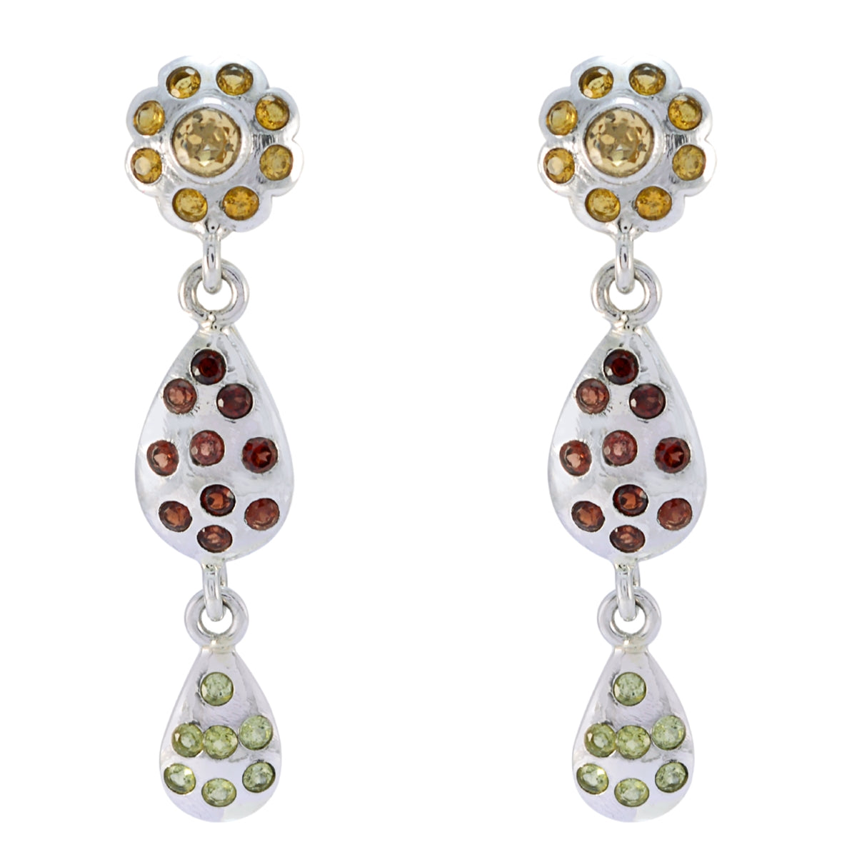 Priya Multicolor Stud Earrings for Every Occasion Multi multicolor Stud