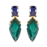 Amanda Multicolor Stud Earrings for Every Occasion Multi multicolor Stud