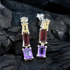 Pauline Multicolor Stud Earrings for Everyday Glam